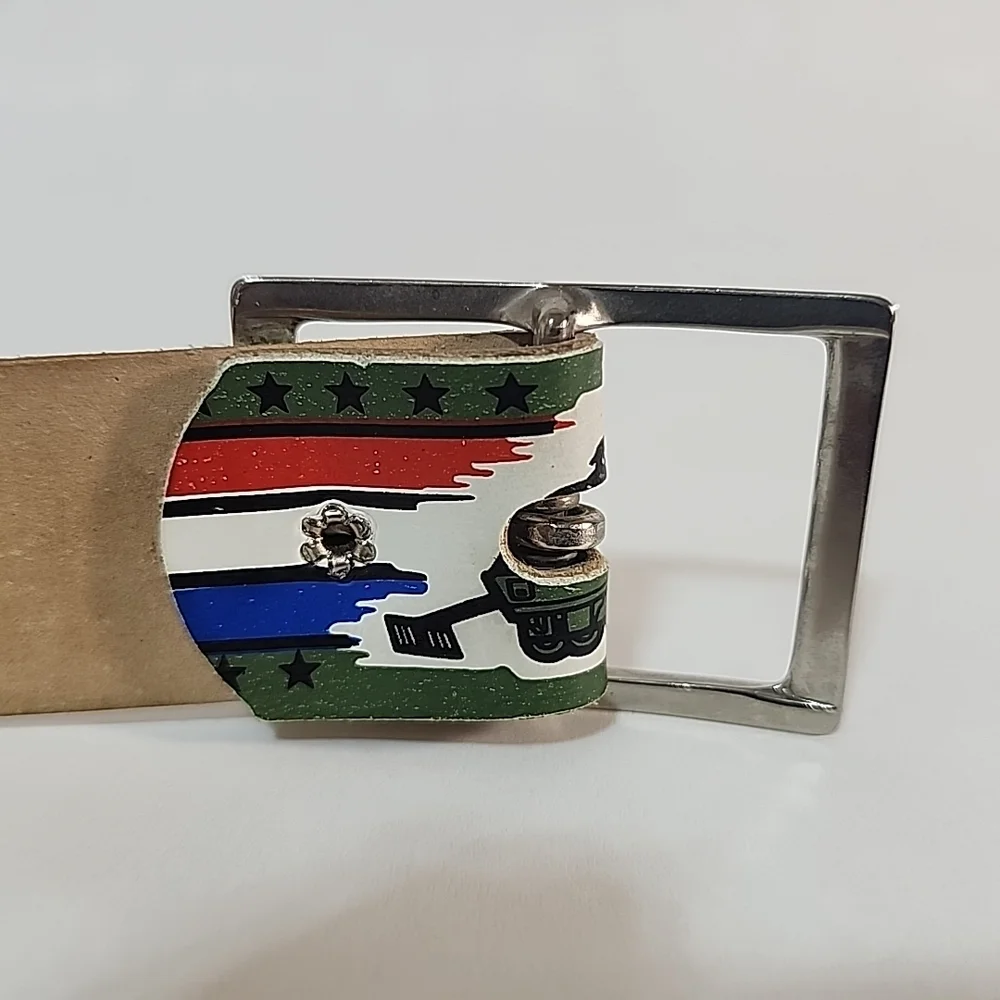 Hasbro & Lee GI Joe Youth Belt 1987 Made in USA 18-22